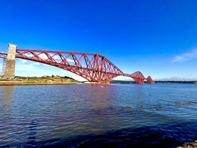 The Forth Bridge near Dunfermline, Fife